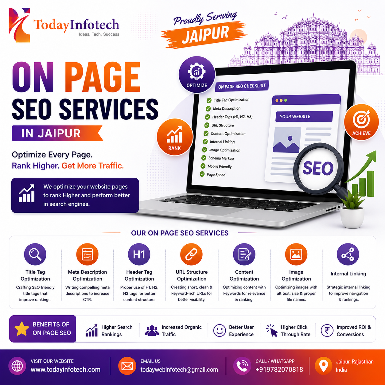 On-Page SEO Services in Jaipur