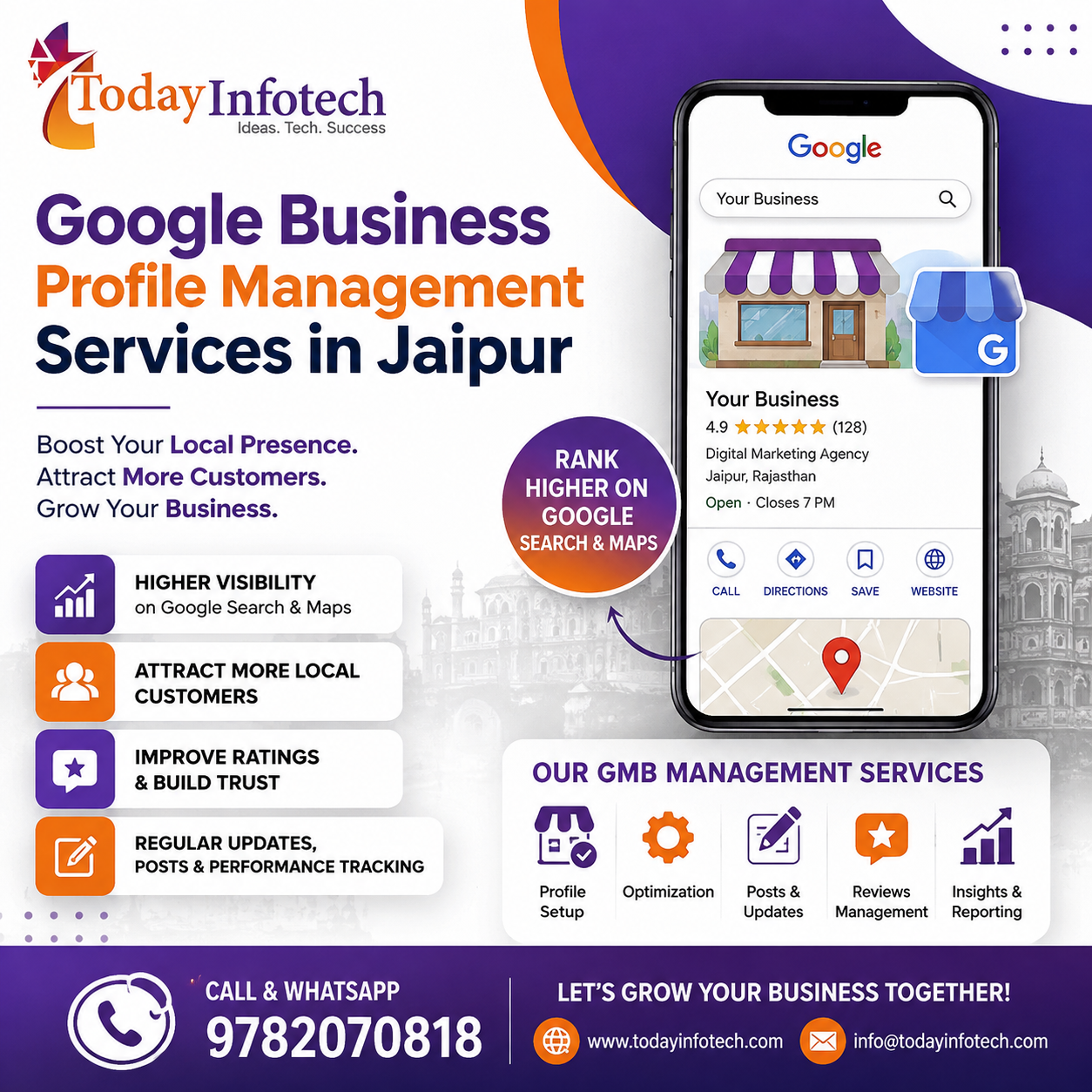 Google Business Profile Management Services in jaipur